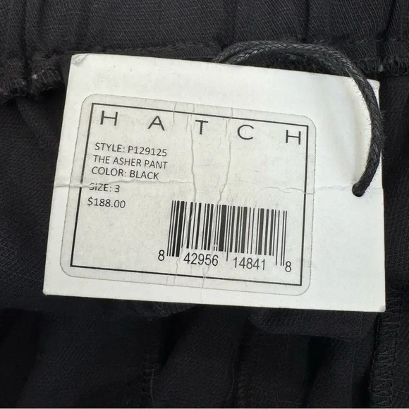 Hatch | Black Pants | Maternity Size 3 - Picture 12 of 14